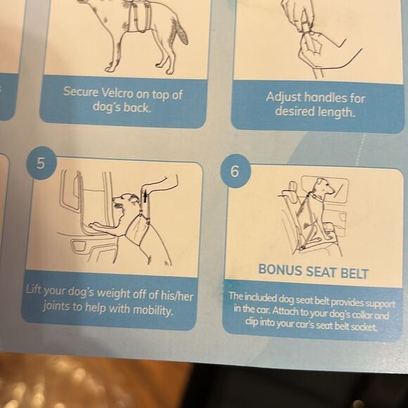 Sleekside large dog harness black.  New - Picture 9 of 9